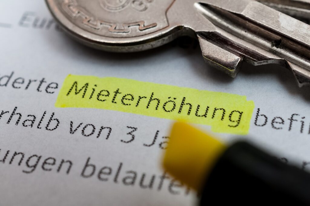 Mietvertrag Mieterhöhung Wohnung